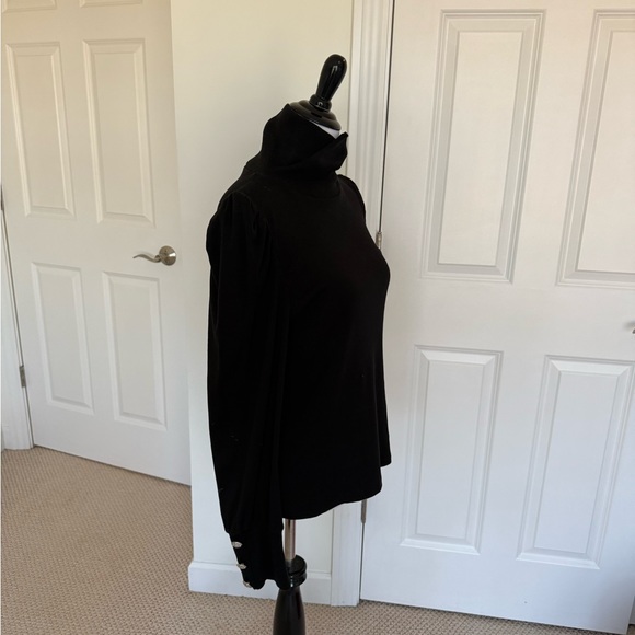 Veronica Beard Black Turtleneck Sweater - Picture 4 of 7